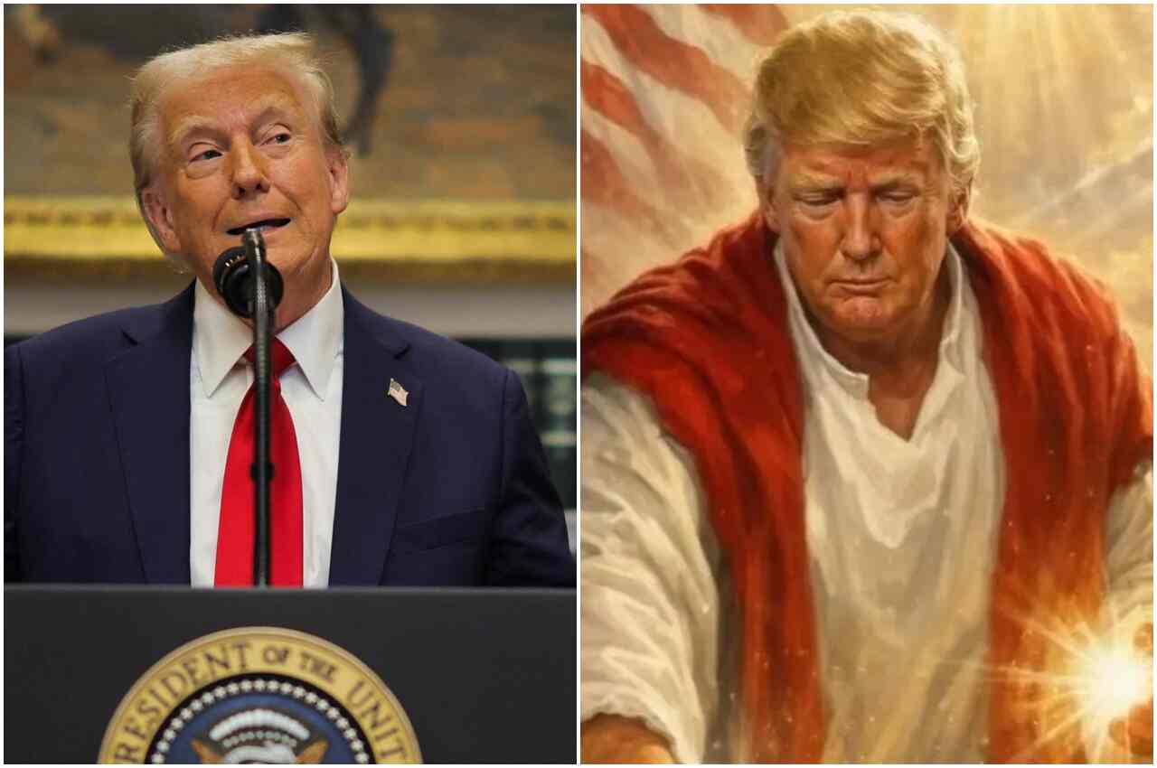 Trump Apaga Postagem Controversial: A Fronteira entre Carisma e Blasfêmia