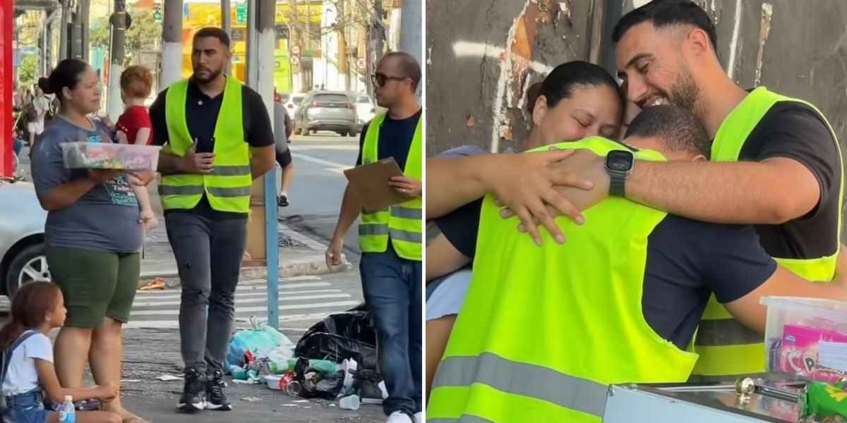 Milagre nas Ruas: Ambulante Recebe Carrinho de Doces Após Oração