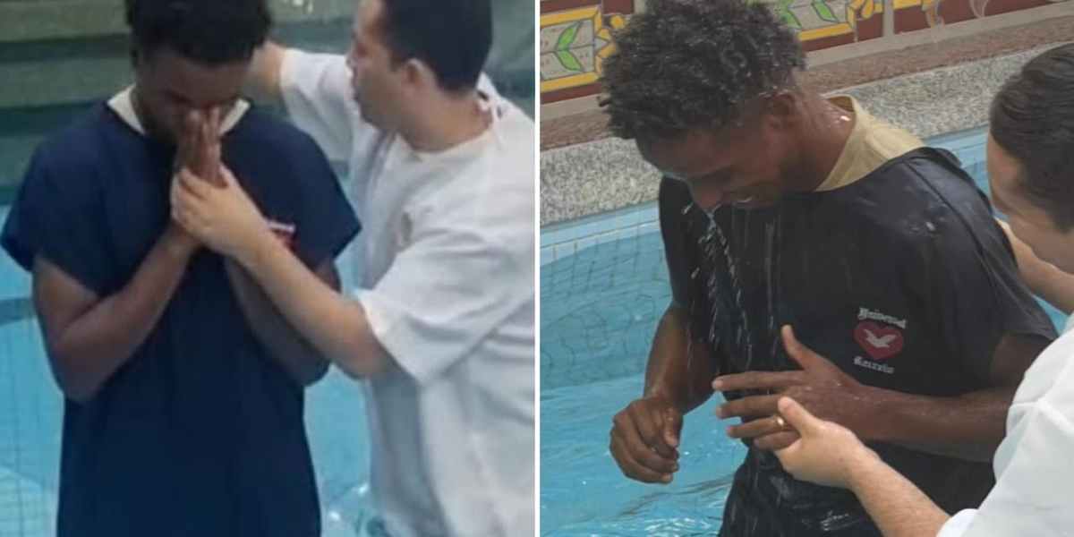 Fé e Renascimento: Jogador do Vasco, Thiago Mendes, Celebra Batismo em Igreja no Rio