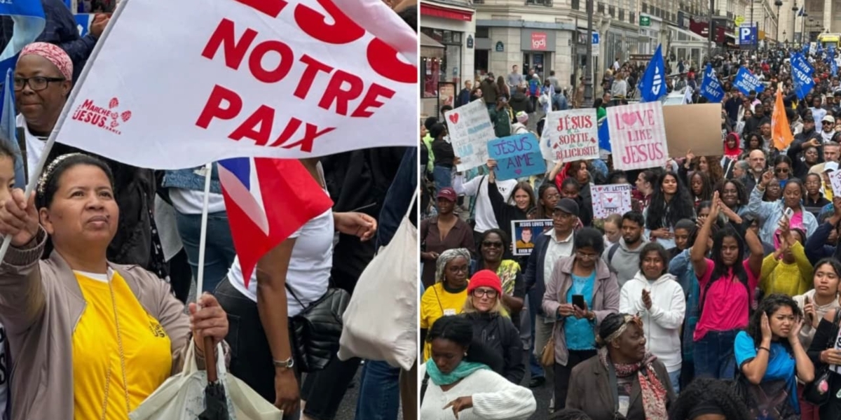 Marcha para Jesus Reúne 50 Mil Fiéis em Paris: Um Clamor de Esperança e Fé