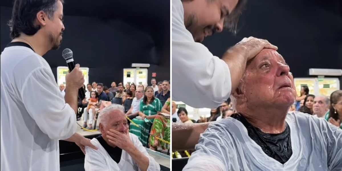 Emoção e Renovação: Idoso de 92 Anos é Batizado na Bahia e Inspira Milhares