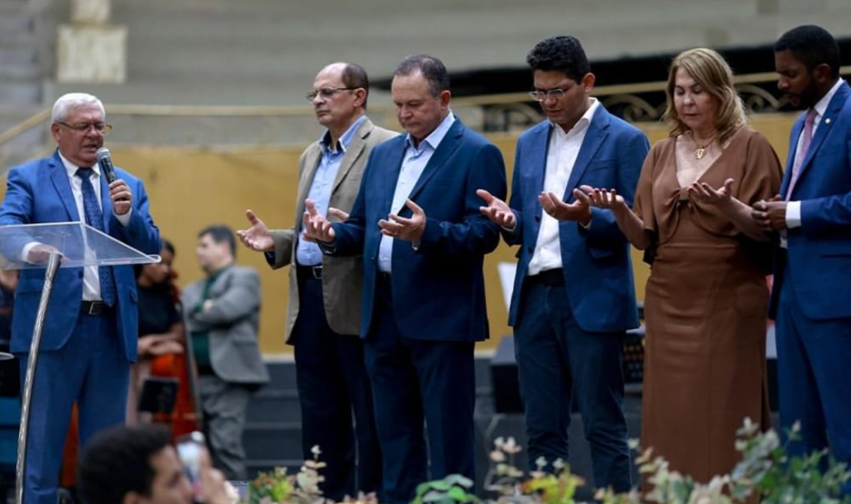 Governador Carlos Brandão Participa de Culto em Imperatriz em Celebração aos 174 Anos da Cidade