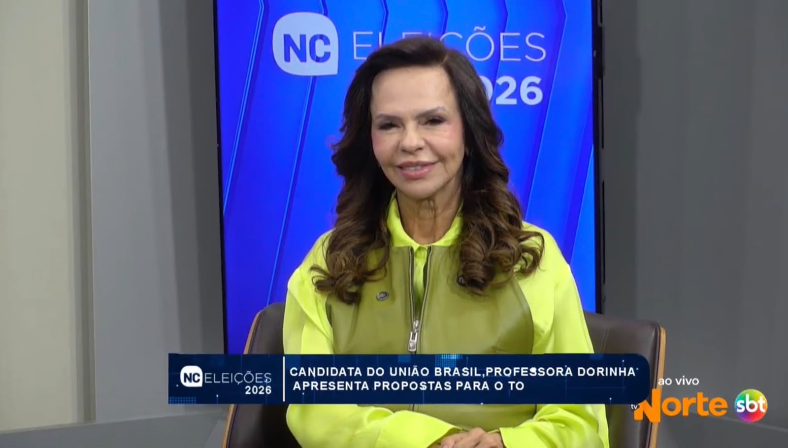 Dorinha Propõe Segurança Jurídica e Investimentos para o Tocantins em Entrevista ao SBT