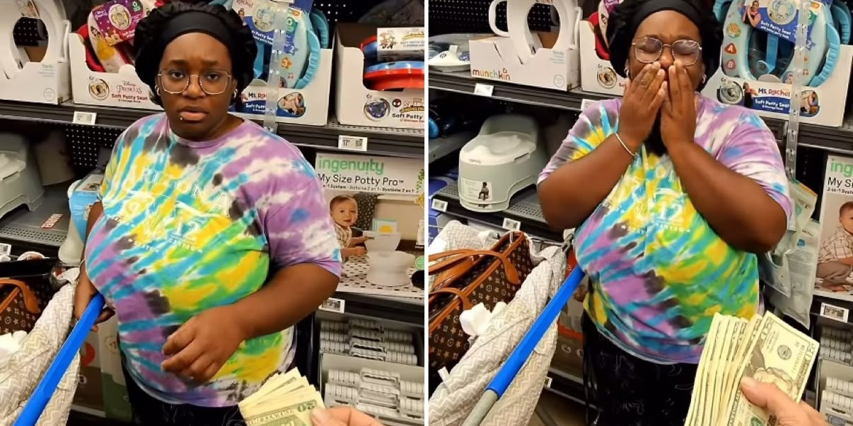 Milagre Moderno: Estranho Salva Mulher em Supermercado com Generosidade Inesperada