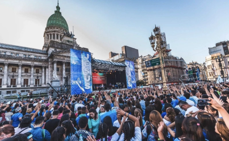 Marcha para Jesus Reunirá Cristãos em Buenos Aires em Grande Celebração de Fé